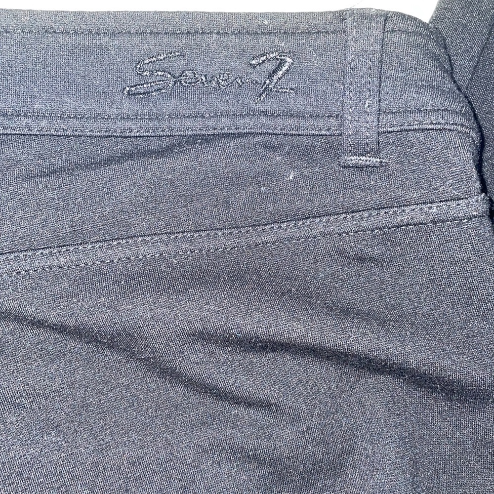 Seven7 Knit Cargo Pants Sz 4 EUC Super Cute Soft Utility Pockets Stretchy - Picture 14 of 17